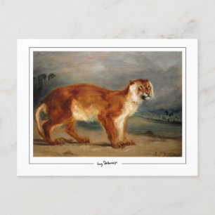 Eugène Delacroix #491 - Cartão Postal de Arte