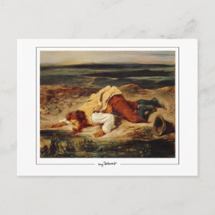 Eugène Delacroix #502 - Cartão Postal de Arte
