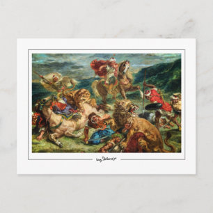 Eugène Delacroix #622 - Cartão Postal de Arte Fina