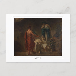 Eugène Delacroix #684 - Cartão Postal de Arte