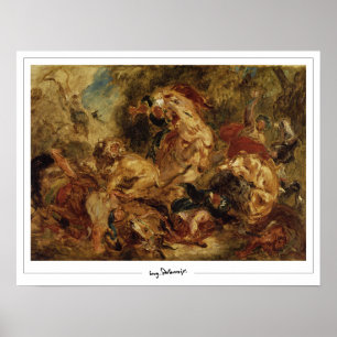 Eugène Delacroix Zedign Art Poster nº 11