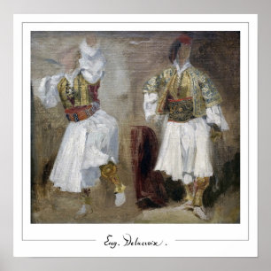 Eugène Delacroix Zedign Art Poster nº 133
