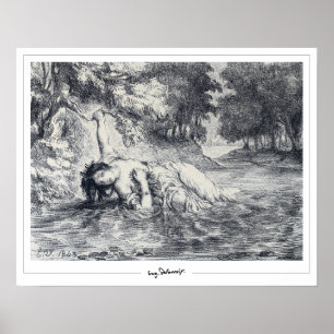 Eugène Delacroix Zedign Art Poster nº 245
