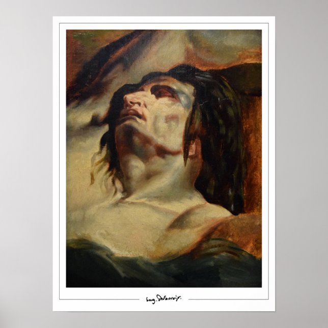 Eugène Delacroix Zedign Art Poster nº 537 (Frente)