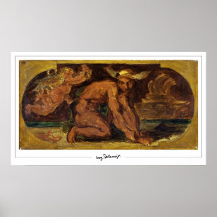 Eugène Delacroix Zedign Art Poster nº 720