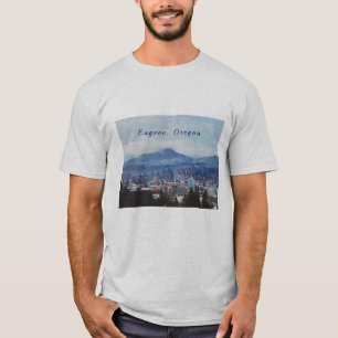 "Eugene, Oregon" Camisa T Masculina