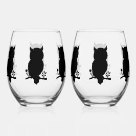 Eule - Scherenschnitt