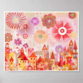 Euphoric Town 3rd Celebration Art Impressão