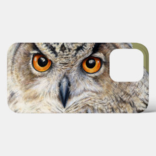 Eurasian Eagle Owl — Torre marrom