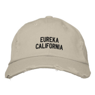 Eureka, Boné de beisebol bordado na Califórnia