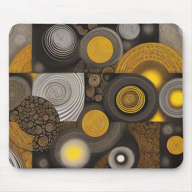 Eva 2 Abstract Design Mouse Pad (Frente)