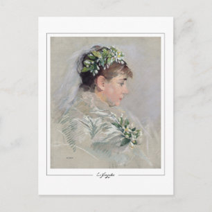 Eva Gonzalès #8 - Cartão postal de arte fina