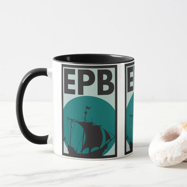 Eva Pohler registra a caneca (Com Donut)