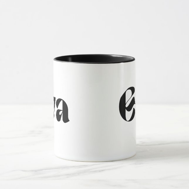 "EVA's Sip of Joy - 'EVA', caneca impressa (Centro)
