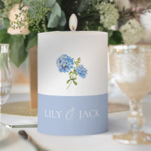 Evento de Casamento de Hydrangea Floral Azul Branc