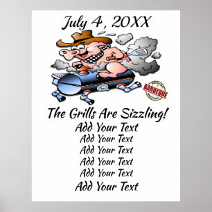 Evento de Churrasco de churrasco / Poster de Cooko