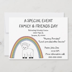 Evento Especial de Recolha de Convite à Igreja