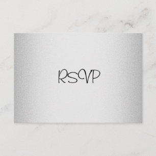 Eventos da placa de resposta RSVP Elegantes Light