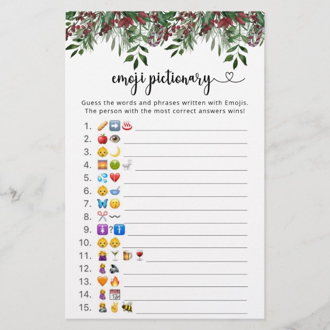 Evergreen Baby emoji game (Frente)