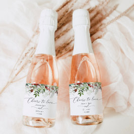 Evergreen Winter elegante Cheers to Love