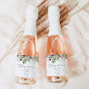 Evergreen Winter elegante Cheers to Love