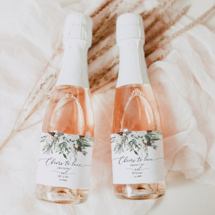 Evergreen Winter elegante Cheers to Love