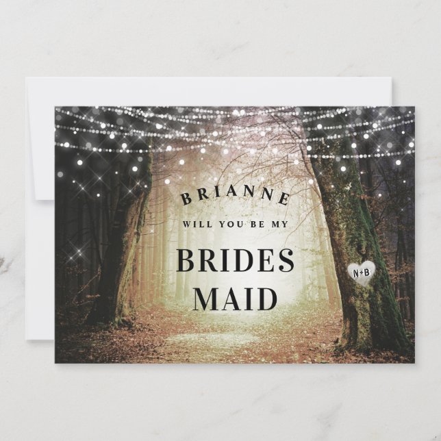 Evermore | Cartão de Proposta Encantado da Bridesm (Frente)