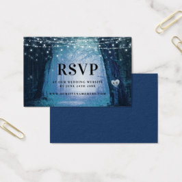 Evermore | Placas de inserção RSVP Azul Florestal 