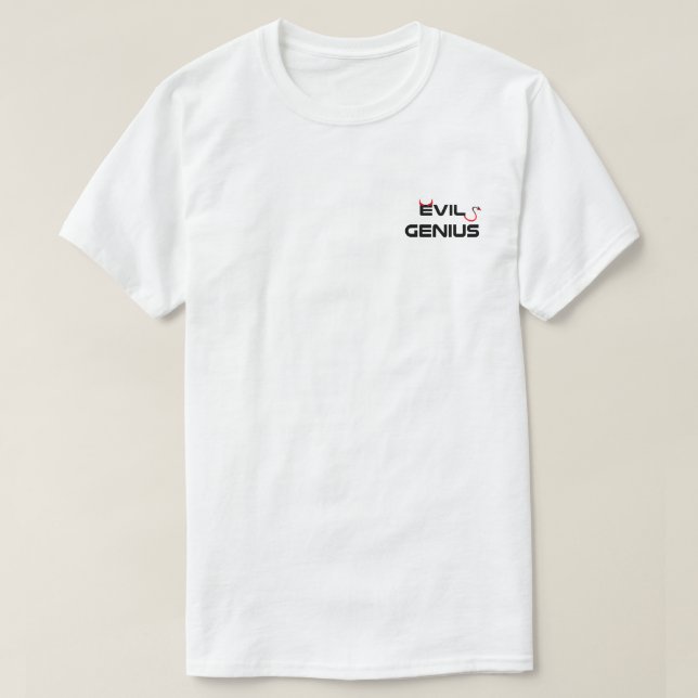Evil Genius T-Shirt (Frente do Design)