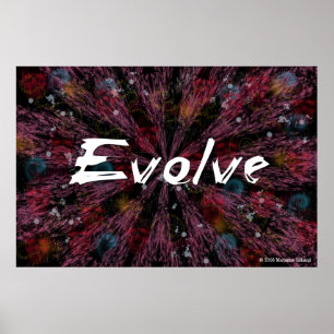 Evolua o poster da arte