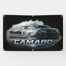 Evolução do Músculo Carro Camaro Clássico ao Moder