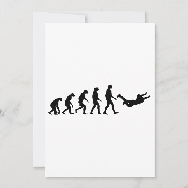 Evolução do paraquedismo (Frente)