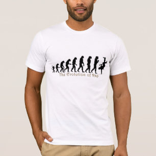 EVOLUÇÃO do t-shirt da DANÇA do RAP