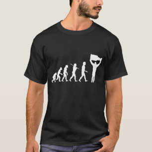 Evolução do t-shirt da obscuridade do campeão d