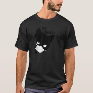 Ew Pessoas Black Cat Mask Pullover