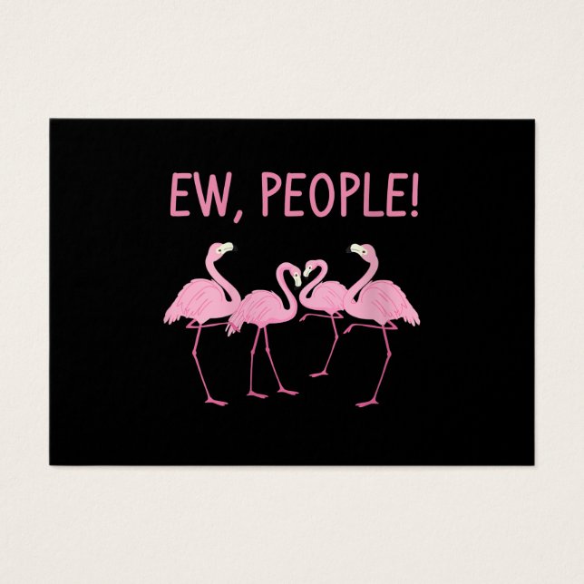 Ew Pessoas Flamingo Social Distanciando Tropical (Frente)