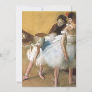Exame de Dança de Edgar Degas, Balé Antigo
