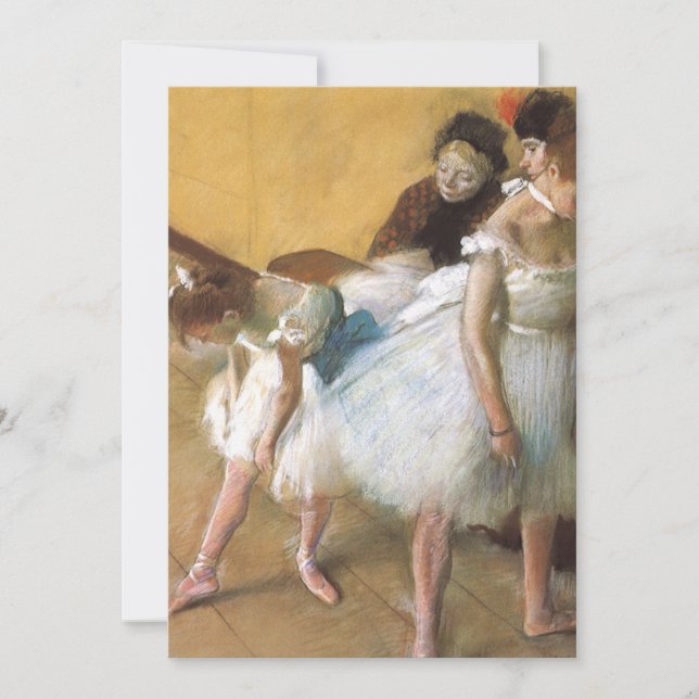 Exame de Dança de Edgar Degas, Balé Antigo (Frente)
