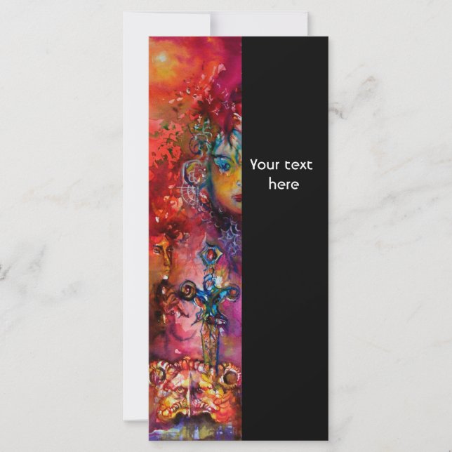 EXCALIBUR preto, roxo, fúchsia, vermelho, azul, br (Frente)