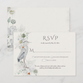 Excelente Blue Heron Eethal Floral RSVP