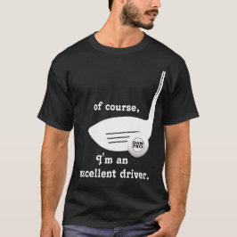 Excelente Camisa de Golfe de Motorista