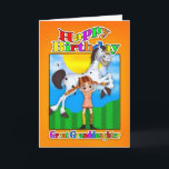 Excelente - cartão de aniversário da neta - com<br><div class="desc">Excelente - cartão de aniversário da neta - com torta Longstocking de Cutie</div>