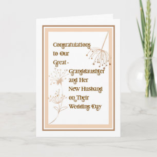 Excelente De Cartão De Casamento Vovô E Novo Marid