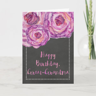 Excelente de quadro de Rosas — Cartão de aniversár