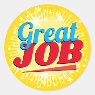 Excelente de trabalho estende os adesivos de recon