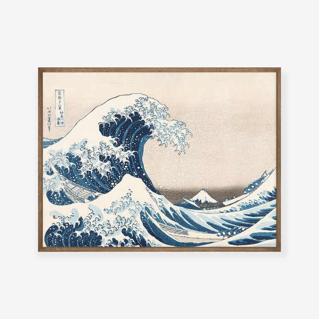 Excelente Hokusai Wave do Impressão de Pintura de  (Criador carregado)