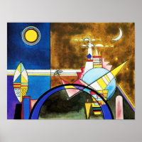 Excelente Kandinsky Portão de Kiev Poster