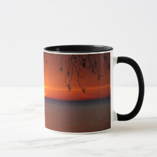 Excelente Lagos Sunset por Bobby Mikul, caneca cer