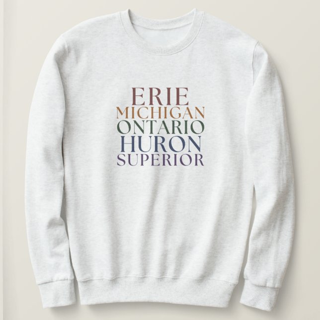 Excelente Michigan Pullover Sweet (Frente do Design)