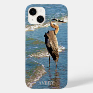 Excelente Personalizado Azul Heron Flórida Nome da